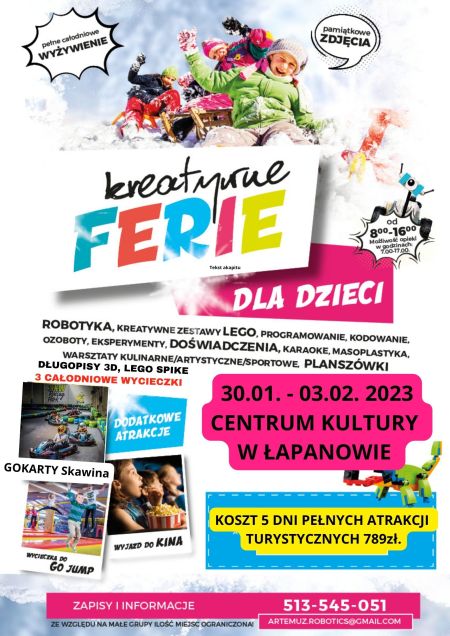 Półkolonia ROBOTYKA