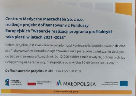 Badania MAMMOGRAFICZNE