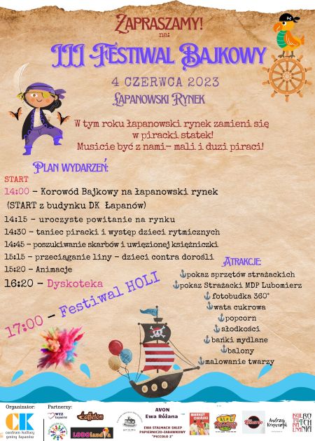 III Festiwal Bajkowy - szczegóły