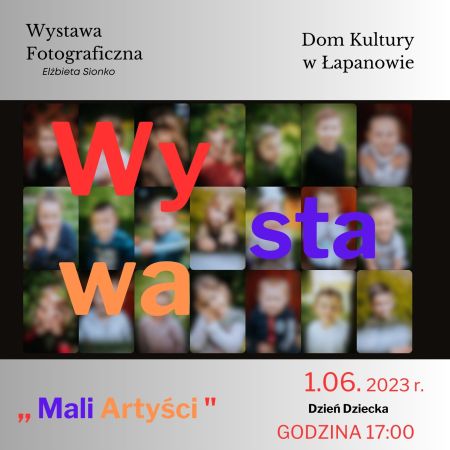 Wernisaż wystawy "Mali Artyści"